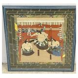 Ukiyo-e Woodblock Print on Fabric