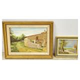 Oil on Canvases - Signed