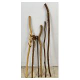 Hand Carved Walking Sticks & Canes