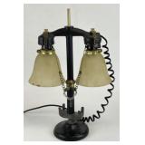 Modern Lamp Made of Vintage Parts