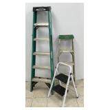Werner Ladders & Louisville Step Stool
