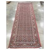 10 FT Hand Knotted  Wool Persian Bidjar Runner