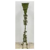 Vintage French Wrought Iron Floor Lamp for Restore