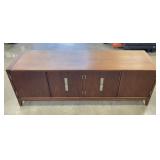 Mid Century 4 Door File or Record Cabinet