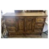 Houston Oasis Knotty Pine Rustic Dresser