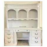 Golden Oak Furniture French Cottage Style Desk w/