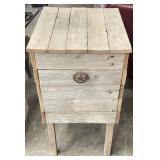 Wooden Rustic Ice Chest