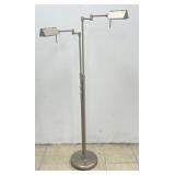 Adjustable Swing Twin Arm Floor Lamp
