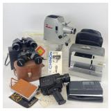 Binoculars, Projectors, Film Camera & More