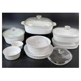 Corning Ware French White Bakeware