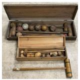 Three Hands Handcrafted Decorative Wooden Model