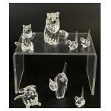 Vintage Swarovski Crystal Miniature Figurines
