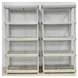 Plastic Shelving Units