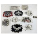 Selection of Stainless Steel & Metal Belt Buckles