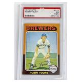 Topps 1975 Rookie Brewers Robin Yount Baseball