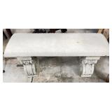 Cast Concrete Garden Bench