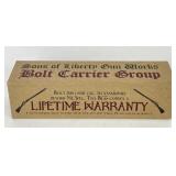 NIB Sons of Liberty Gun Works Bolt Carrier Group
