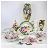 Selection of Floral China & Decor - Towle, Royal