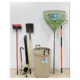 Selection of Yard Tools