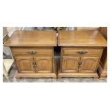 Thomasville Early American Maple Night Stands