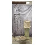 Cast Concrete Pillar & More