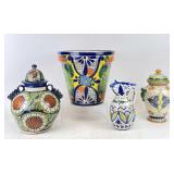 Handcrafted Mexican Talavera Ceramic Pottery