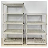 Plastic Shelving Units