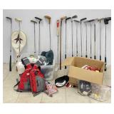 Selection of Sport Equipment - Golf Clubs & More