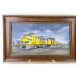 Framed Original Oil on Canvas - Signed Robert