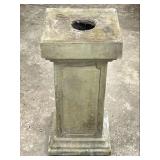 Concrete Garden Pedestal