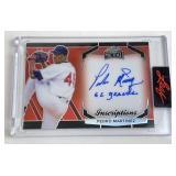 2025 Leaf Metal Sports Heroes Autographed Baseball