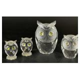 Vintage Swarovski Crystal Figurines