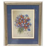 Framed Original Print - Signed, Numbered &