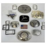 Selection of Stainless Steel & Metal Belt Buckles