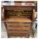Victorian Eastlake Style Secretary Desk