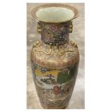 3 FT Satsuma Style Floor Vase