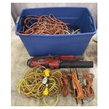Selection of Extension Cords, Surge Bars & More