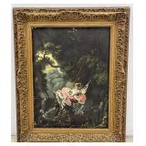 Signed & Framed Reproduction Painting - J Marreis