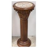 Design Toscano Imperia Marble Inlaid Column