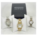 Ecclissi Sterling Silver & Gold Plated Women