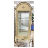 Country Cottage Style Display Cabinet w/ Light
