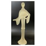 Austin Productions Frosted Lucite Art Deco