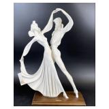 A Santini Dancing Couple Sculpture