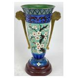 Chinese Cloisonne Enamel Vase