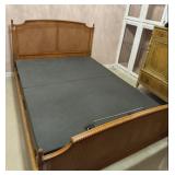 Queen French Provincial Bed Frame w/ Adjustable
