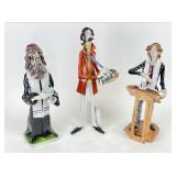 Hand Painted Italian Ceramic Figurines