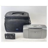 Canon Power Shot Elph 310 HS & HP Photosmart 100