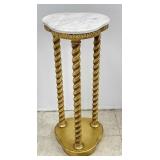 Venetian Baroque Style Gilt Pedestal Stand