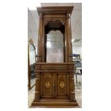 Mediterranean Style Display Cabinet w/ Lower