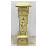 Hand Painted Wooden Display Pedestal